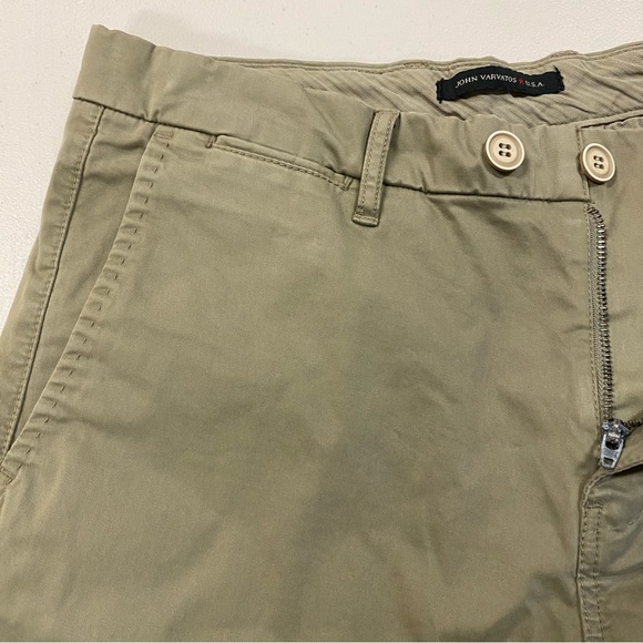 John Varvatos USA Khaki Chino Pants Waist 30 Inseam 31 Excellent Condition. - Picture 7 of 12